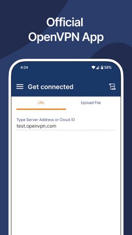 OpenVPN Connect для Android — скриншот 1
