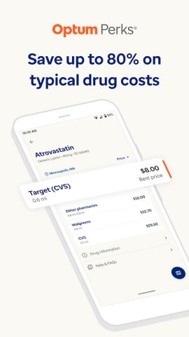 Optum Perks: Rx Discount Card для Android — скриншот 1