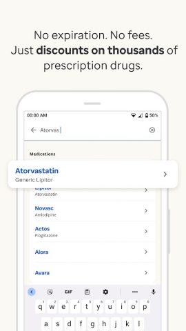 Optum Perks: Rx Discount Card для Android — скриншот 3
