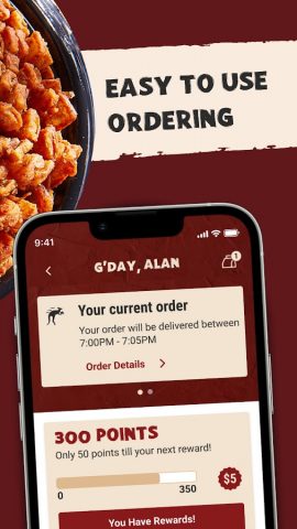 Outback Steakhouse для Android — скриншот 2