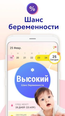 Oвуляция и беременность для Android — скриншот 1