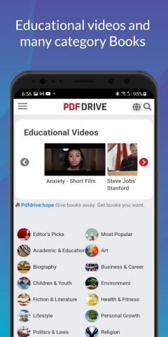 PDF Drive — eBooks Download для Android — скриншот 4