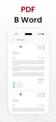 PDF конвертер — JPG в PDF для Android — скриншот 3