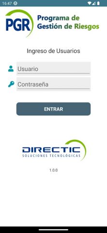 PGR для Android — скриншот 1