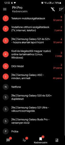 PH для Android — скриншот 2