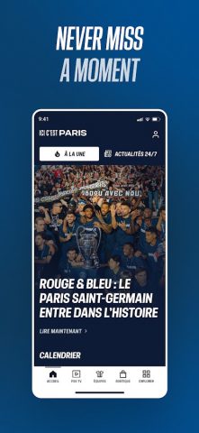 PSG Official для Android — скриншот 2