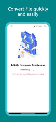 PUB File Viewer and Converter для Android — скриншот 2