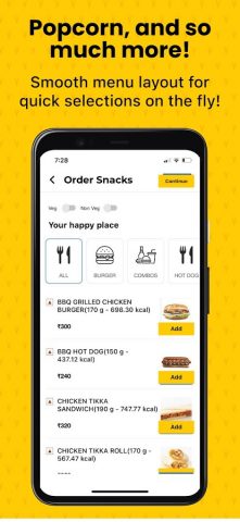 PVR Cinemas — Movie Tickets для Android — скриншот 2