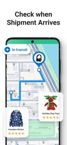 Package Tracker — pkge Mobile для Android — скриншот 3