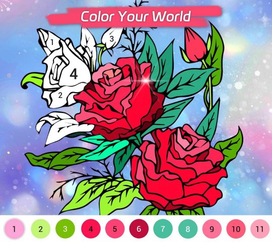 Paint Color — Color by Number для Android — скриншот 4
