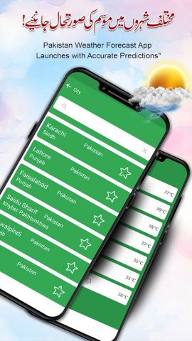 Pakistan Weather Forecast 2026 для Android — скриншот 4