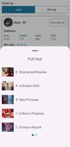 Paladins Stats Companion для Android — скриншот 5