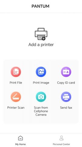 Pantum Mobile Print & Scan для Android — скриншот 5