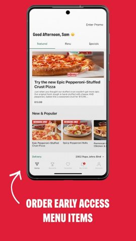 Papa Johns Pizza & Delivery для Android — скриншот 4