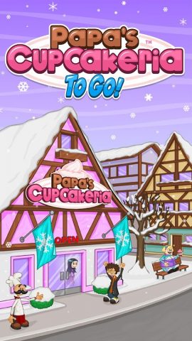 Papa’s Cupcakeria To Go! для Android — скриншот 1