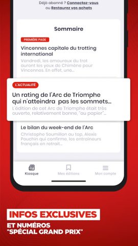 Paris Turf: actualité hippique для Android — скриншот 4