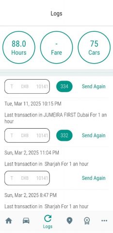 Парковка Эмираты для Android — скриншот 3