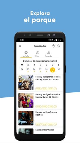 Parque Warner Madrid для Android — скриншот 3
