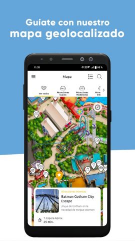 Parque Warner Madrid для Android — скриншот 4