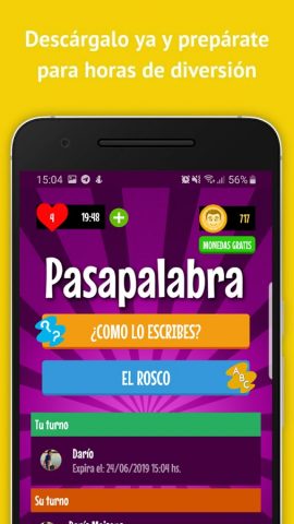 Pasapalabra для Android — скриншот 2