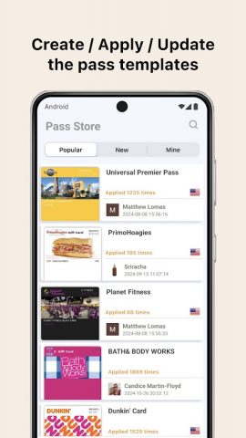 Pass2U Wallet — Добавить карту для Android — скриншот 4