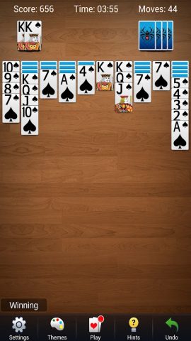 Пасьянс Паук — Карточный для Android — скриншот 5