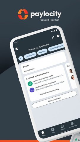 Paylocity для Android — скриншот 1