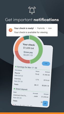 Paylocity для Android — скриншот 4
