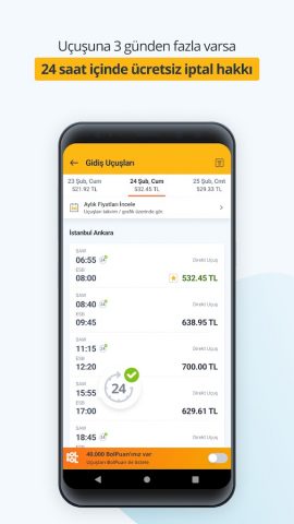 Пегасус: Дешевые Авиабилеты для Android — скриншот 3