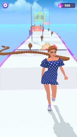 Perfect Girl Runner для Android — скриншот 3