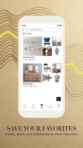 Perigold для Android — скриншот 3