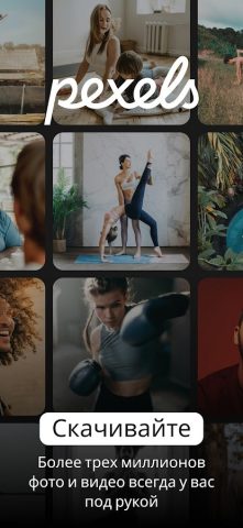 Pexels для Android — скриншот 1