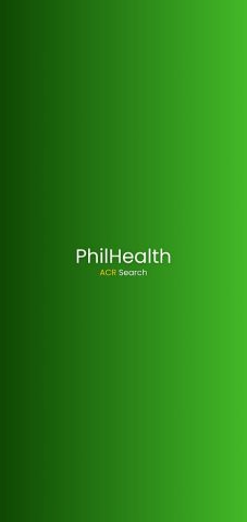 PhilHealth ACR Search для Android — скриншот 1