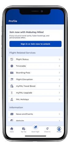 Philippine Airlines для Android — скриншот 5