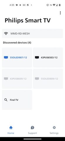 Philips Smart TV для Android — скриншот 1