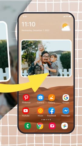 Photo Widget — Simple Widget для Android — скриншот 3