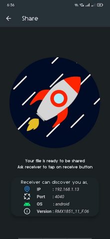 Photon — file share (FOSS) для Android — скриншот 2