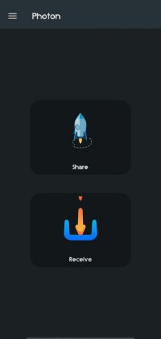 Photon — file share (FOSS) для Android — скриншот 5