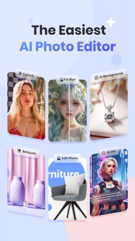 PicWish: AI Photo Editor для Android — скриншот 1