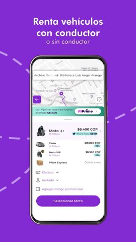 Picap: Transporte y mensajería для Android — скриншот 2