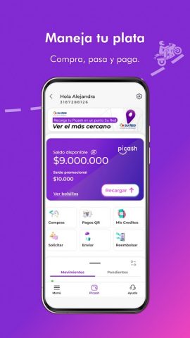 Picap: Transporte y mensajería для Android — скриншот 4