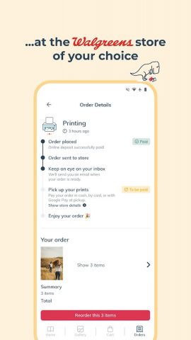 Picta Photo Print — 1h Pickup для Android — скриншот 4
