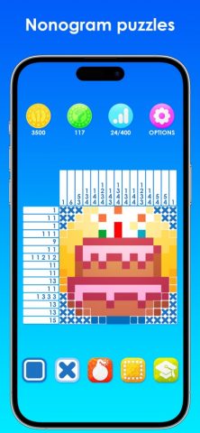 Picture Cross: Нонограмм‪ы‬ для iOS — скриншот 4