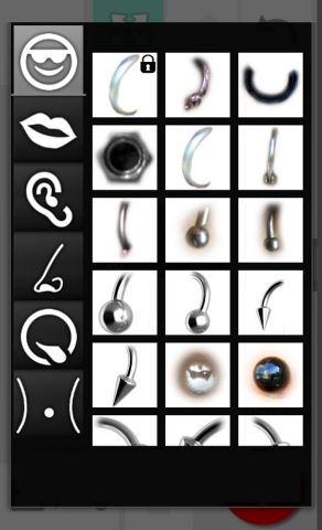 Piercing Photo Editor для Android — скриншот 4