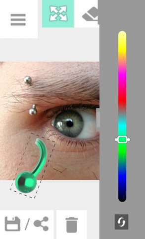 Piercing Photo Editor для Android — скриншот 5