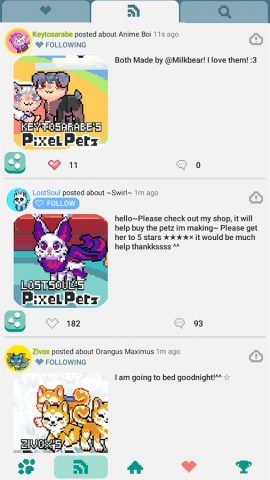 Пиксель Петз для Android — скриншот 4