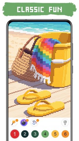 Пиксель арт-Pixel Art Coloring для Android — скриншот 2