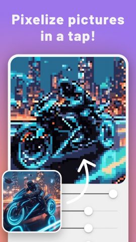 PixelMe: Pixel Art AI Camera для Android — скриншот 5