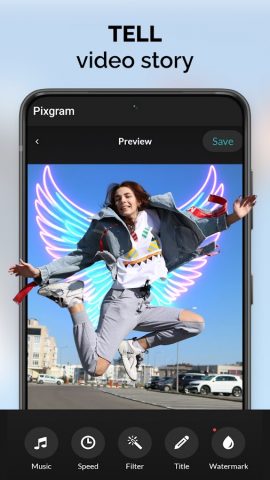 Pixgram-слайды для мультимедиа — скриншот 5