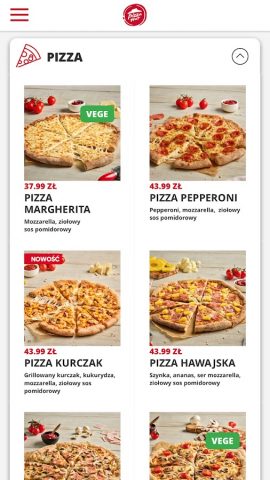 Pizza Hut Polska для Android — скриншот 2
